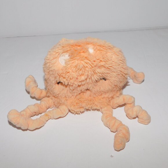 Slumberkins Mini Orange Peach Jellyfish Plush Stuffed Toy - Picture 2 of 6
